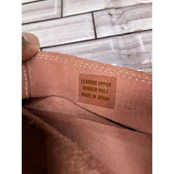 Jacques Levine 1936 Pink Suede Leather Floral Pointed Toe Flats Women Sz 10M US - Picture 14 of 16